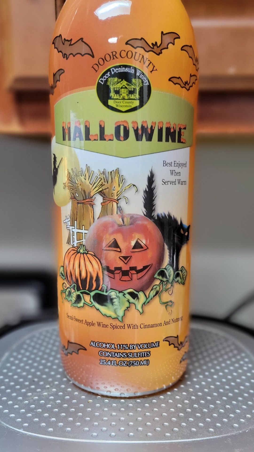 Butelka wina Hallowine